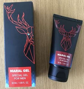 Tube of gel for penis enlargement Gel Maral